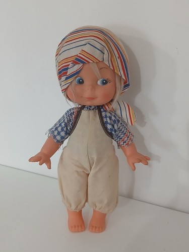 Bambola vintage fiba anni - bambola,